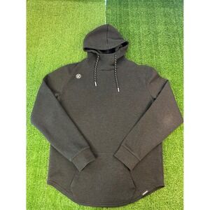 Legends Hawthorne Tech Hoodie Mens LG Black Pullover Performance Sweatshirt